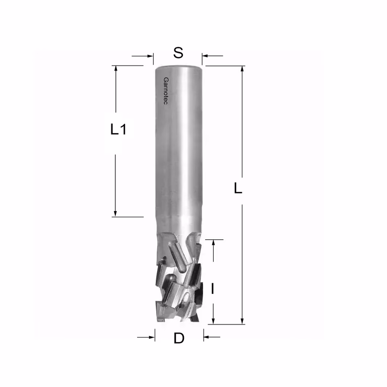 Fraise diamantée positif PCD Z3+3 Nesting FAST
