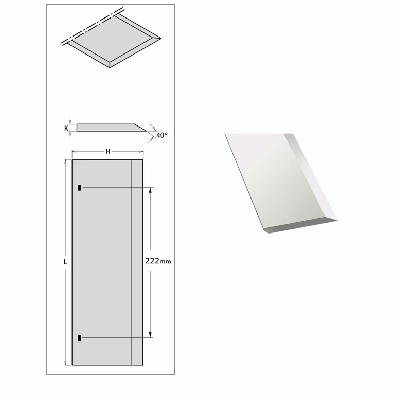 Couteaux 18% 310x30x3 792.310.30.ROJEK