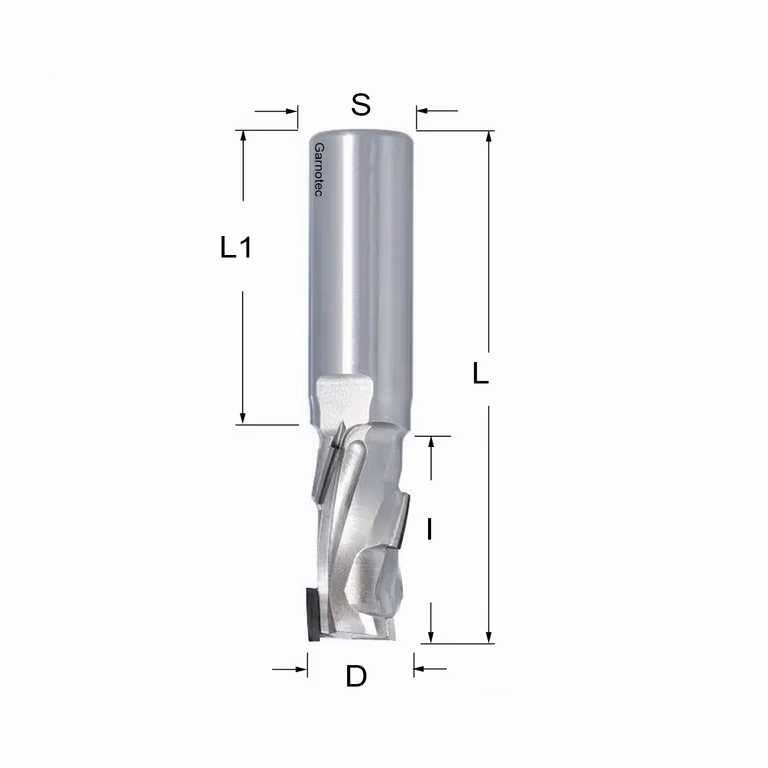 Fraise diamantée PCD Z1+1
