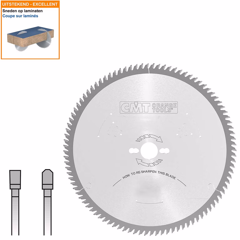 Lame de scie circulaire pour laminés et agglomérés S282.03556