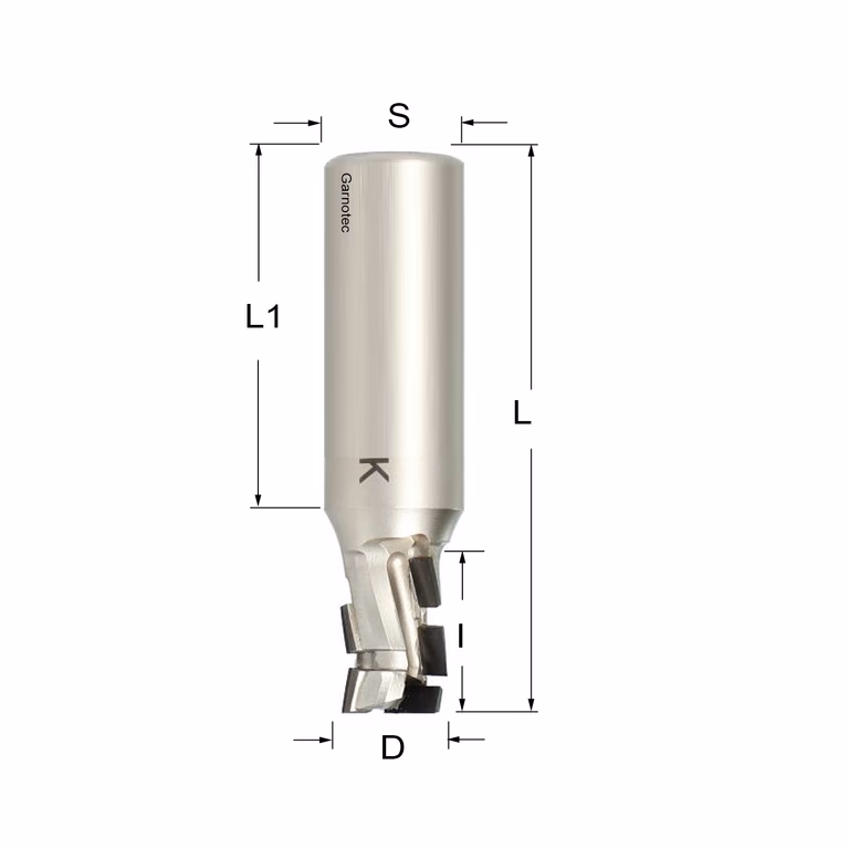 Fraise diamantée négative PCD Z3+1 Nesting Turbo