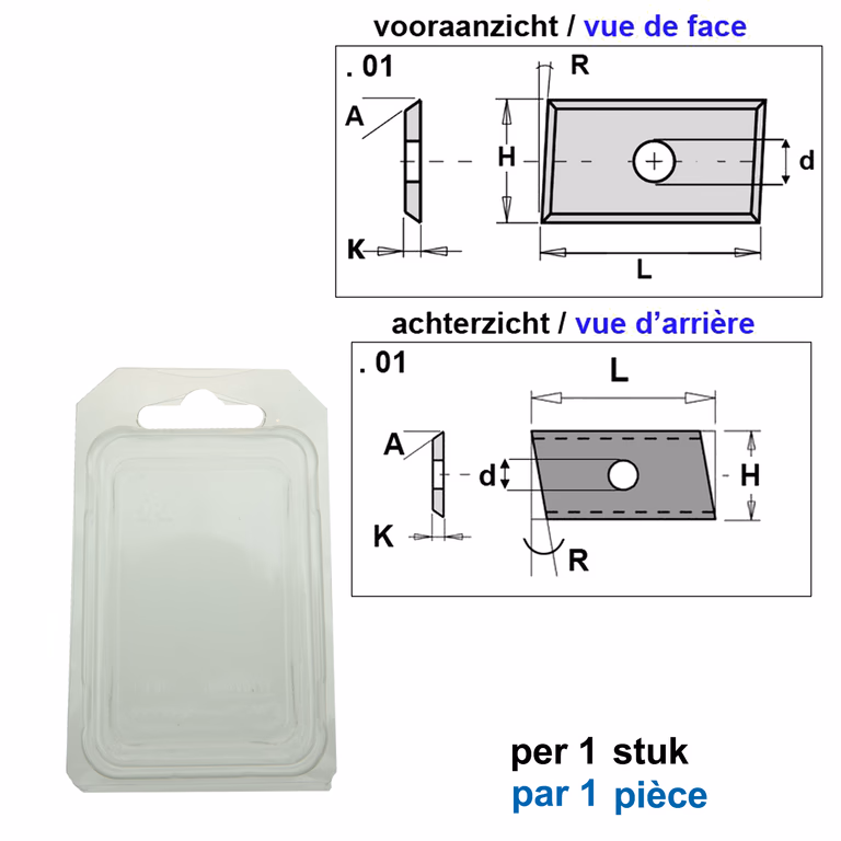 HWM couteaux (par 1 pc.)