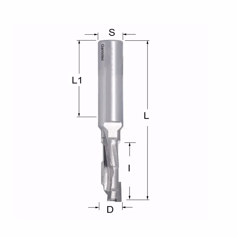 Fraise diamantée PCD Z1+1
