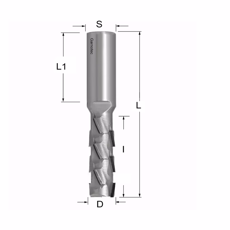 Fraise diamantée PCD Z2+2 Nesting PRO