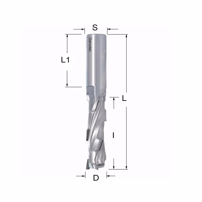 Fraise diamantée PCD Z1+1
