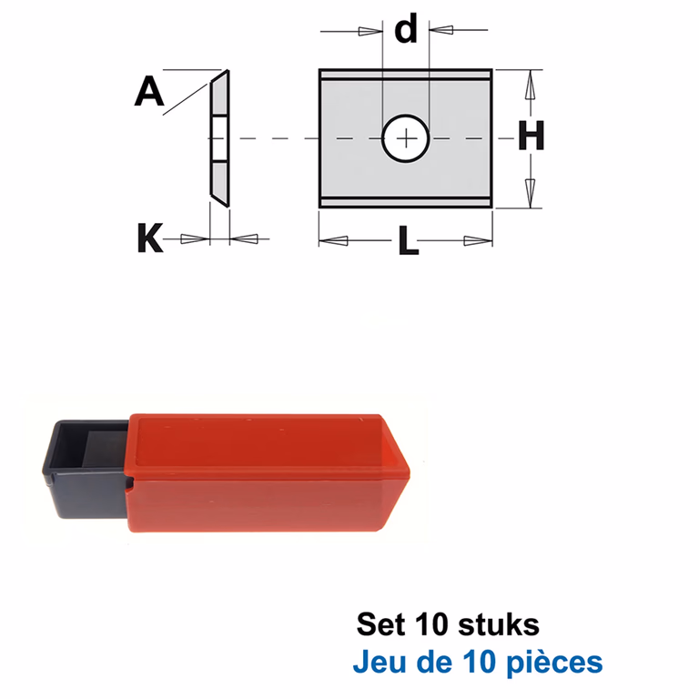 Couteaux spécial (par 10 pc.)