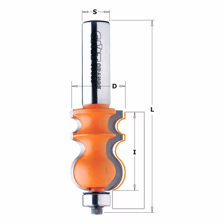 Fraise universelle avec roulement , HW 955.901.11
