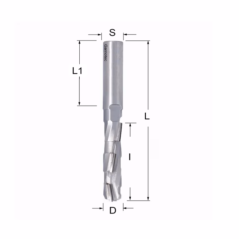 Fraise diamantée PCD Z1+1