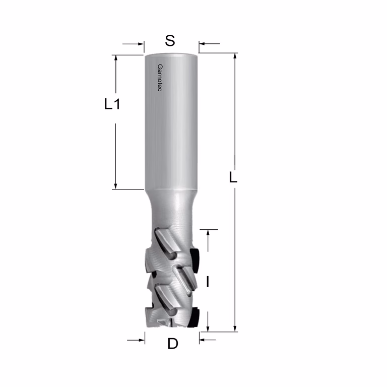 Fraise diamantée PCD Z3+3
