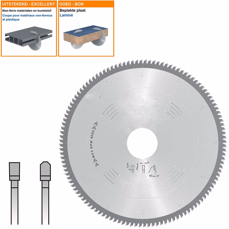 Scie circulaire pour métaux non ferreux et composite