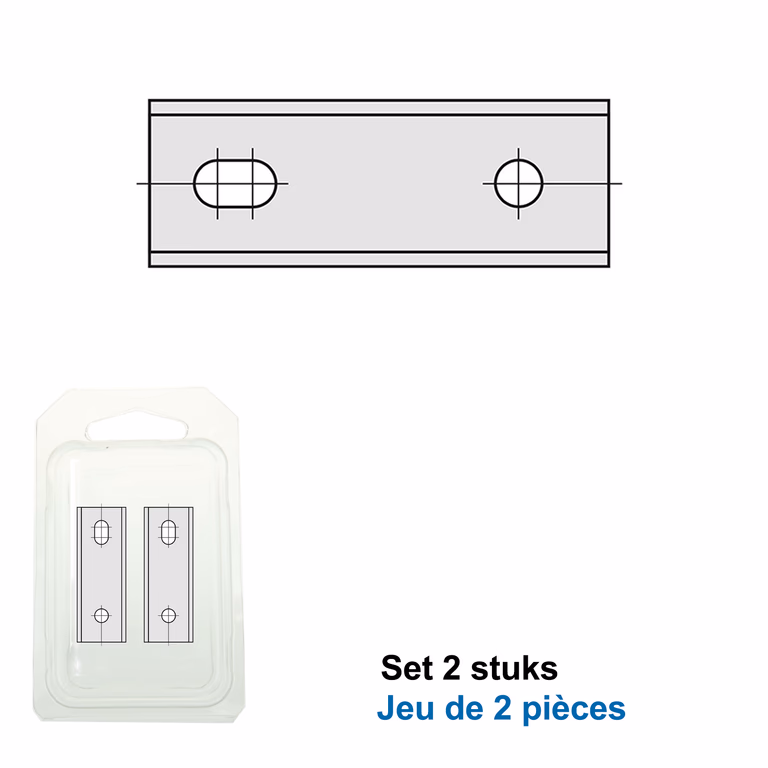 HWM couteaux 80mm (par 2 pc.)
