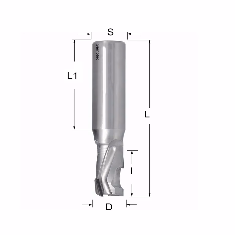 Fraise diamantée PCD Z1+1