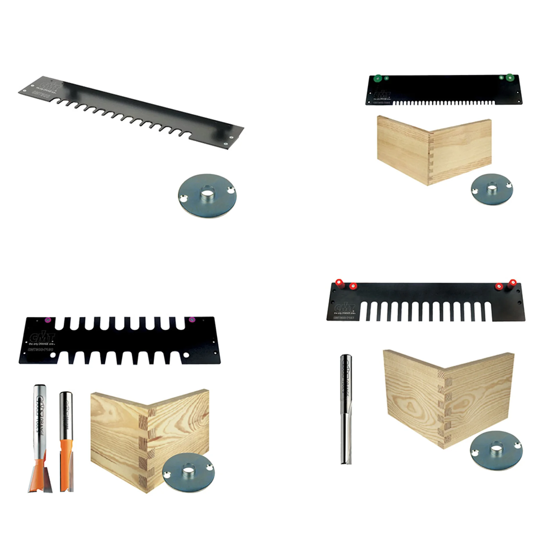 Pièces pour assemblages à queue d’aronde