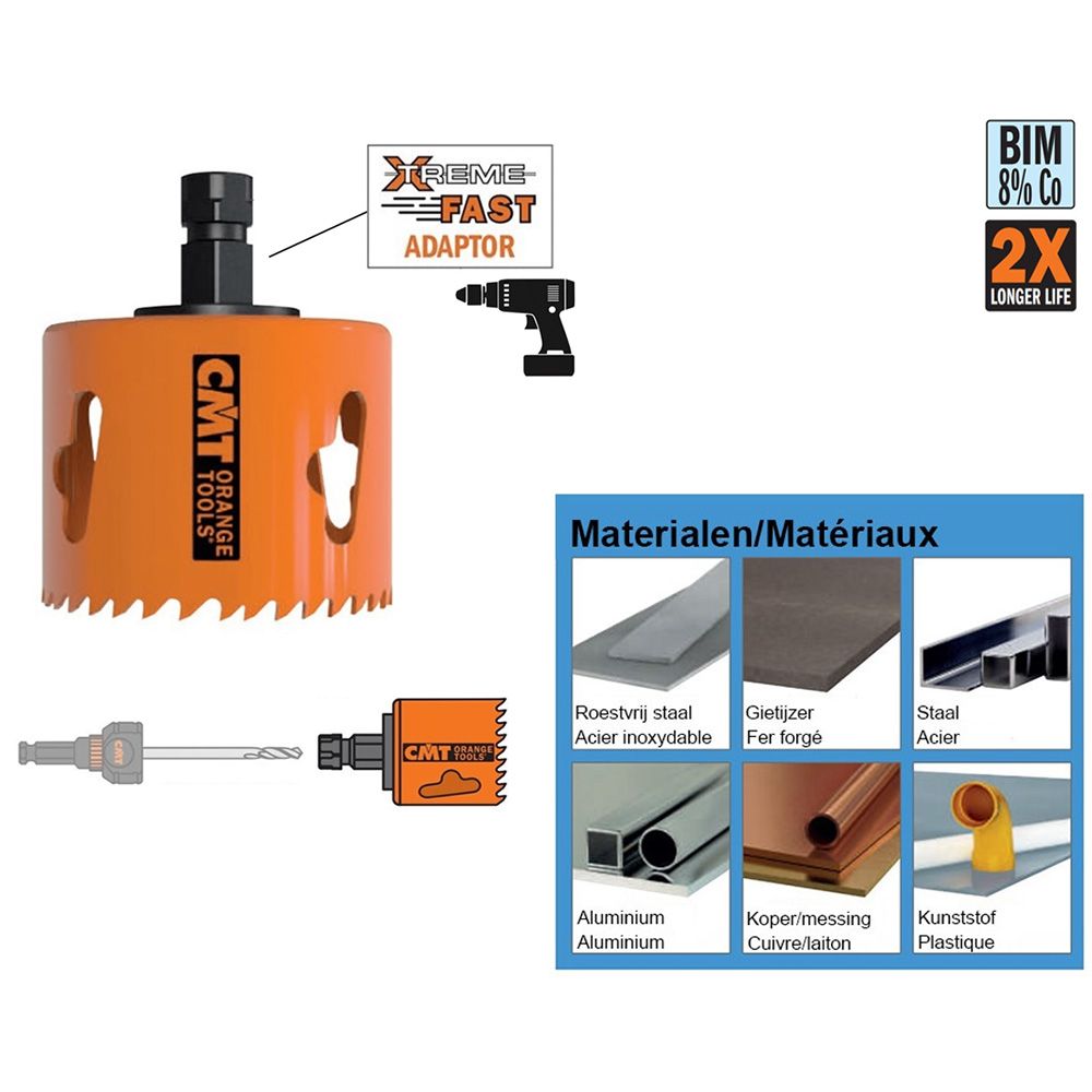 Scies-cloches bimétal 551X