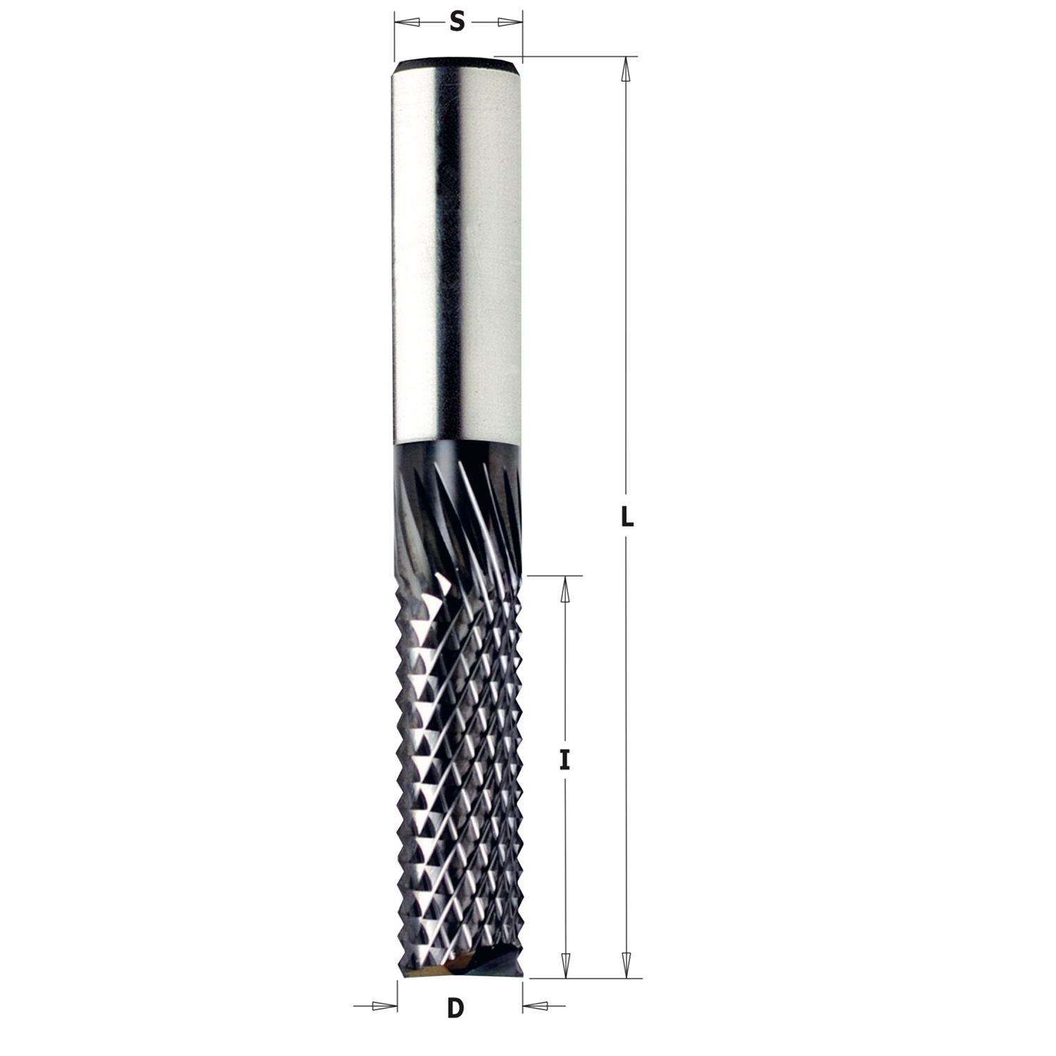 Fraise monobloc pour composite, fibre de verre et volkern, HWM