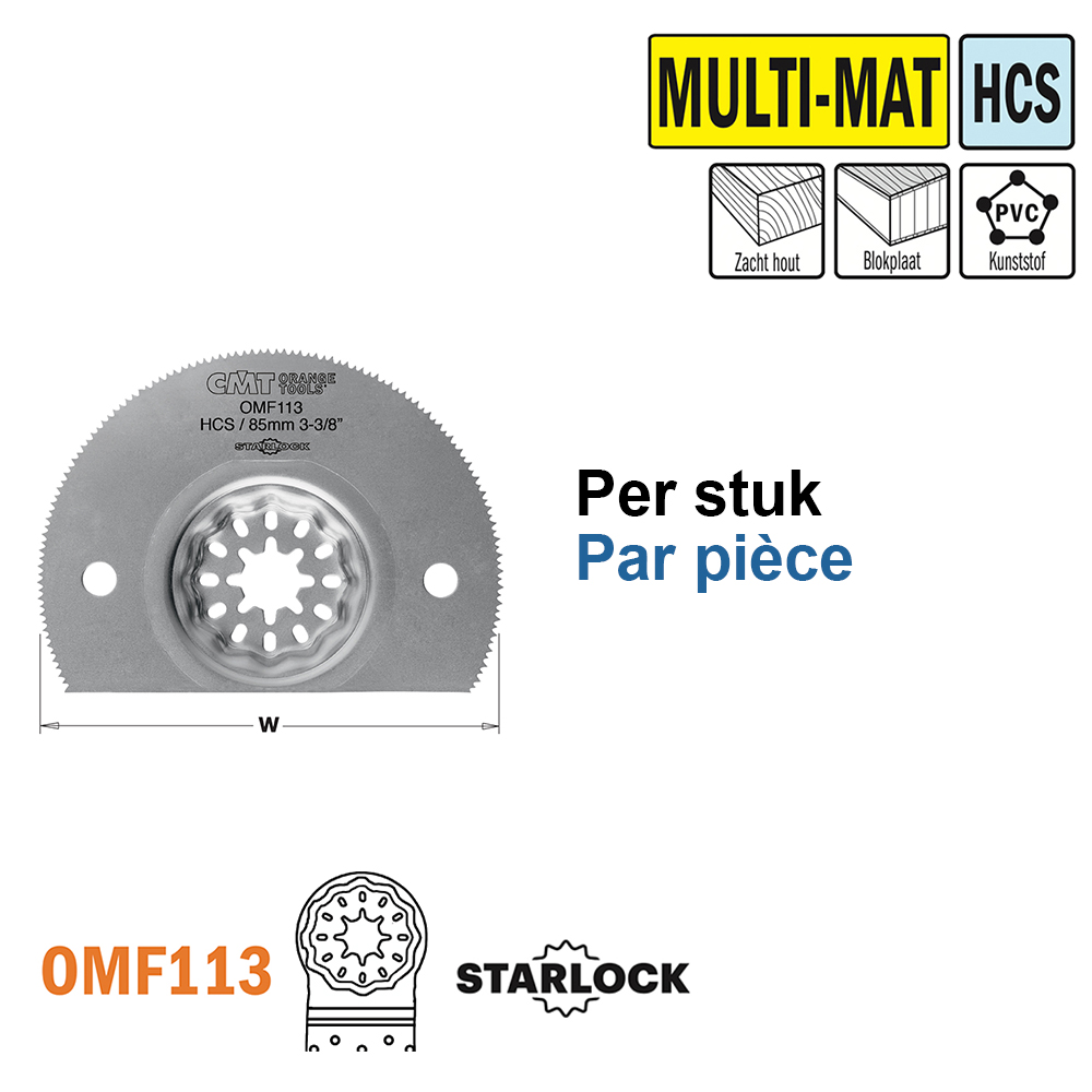 Lame de scie ronde pour matériaux plus tendres 85mm