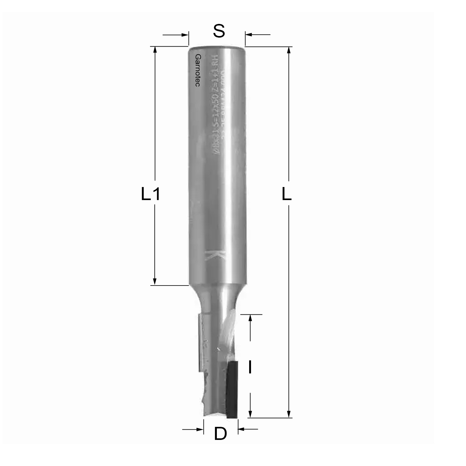 Fraise diamantée PCD Z1+1