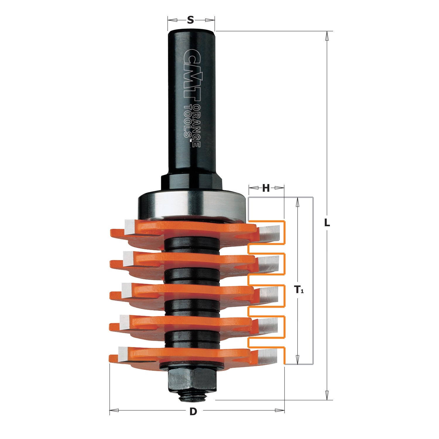 Fraise pour  jointures de dents, HW