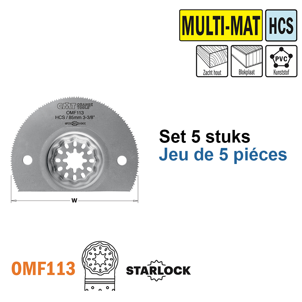 Lame de scie ronde pour matériaux plus tendres 85mm