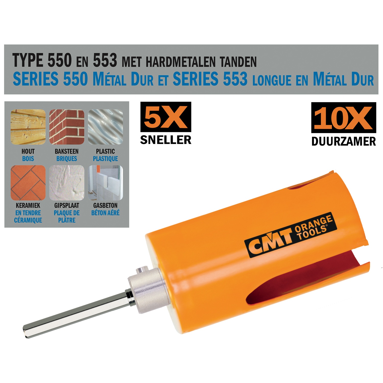 Scies cloches à usages multiples D=68mm