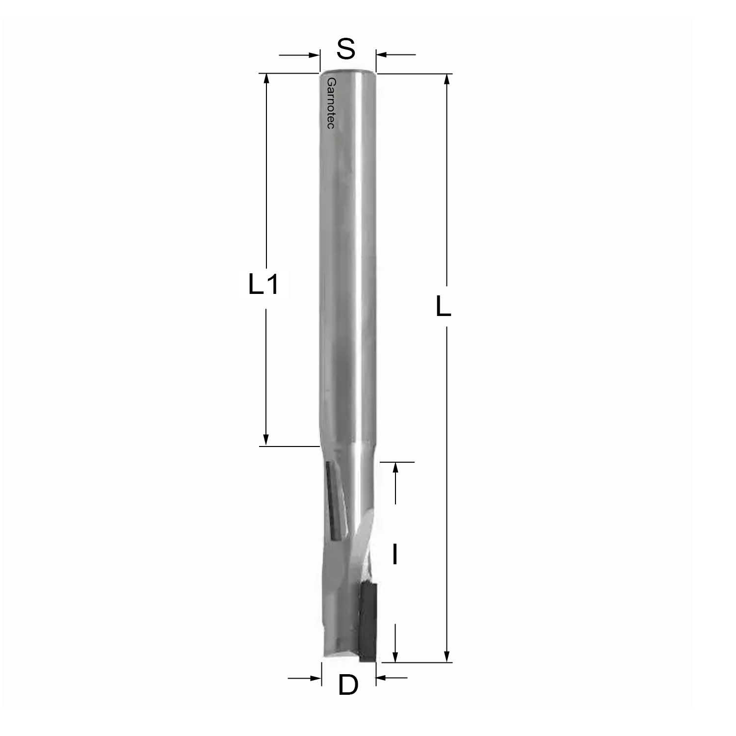 Fraise diamantée PCD Z1+1