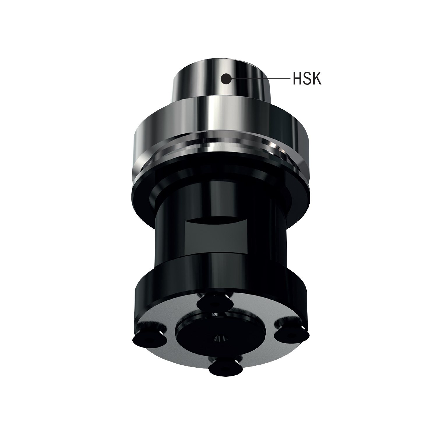 Precisie-zaaghouder met HSK-F63 kolf