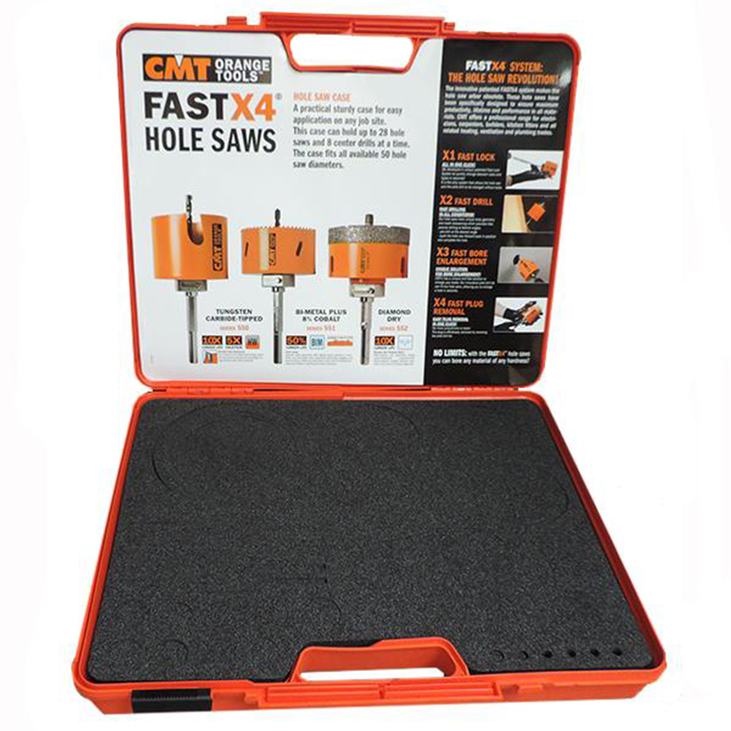 CMT coffre en PVC vide pour les scies cloches (grand)