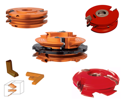 Jeux de porte-outils pour profils et contre-profils