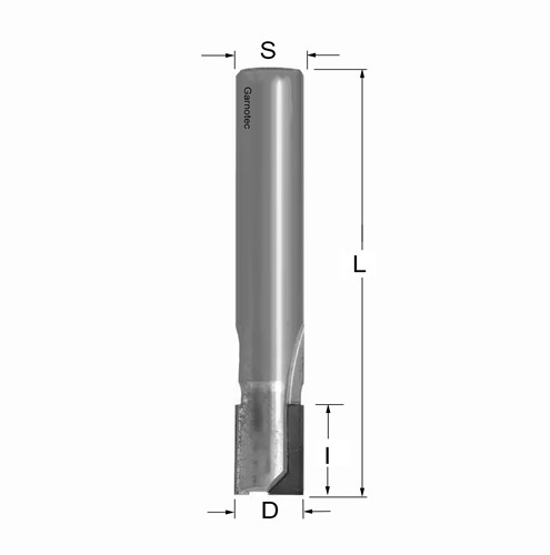 Diamantfrees met negatieve en positieve snij-plakket PCD Z2+1