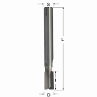 Diamantfrees met negatieve snij-plakket PCD Z2+1