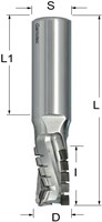 Diamantfrees negatieve PCD Z3+1 Turbo