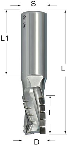 Diamantfrees negatieve PCD Z3+1 Turbo