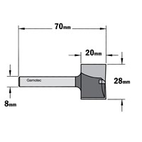 Rechte groeffrees, HW-3
