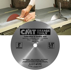 Verbeter zaagwerk met CMT balansschijf / schuurschijf