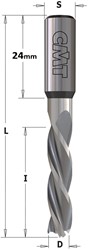 Mèche pour perceuse, gauche, CMT