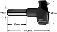 Cilinderkopboor D=20, rechts-3