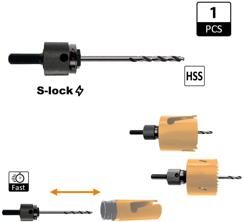 Mandrin De Perçage Sans Clé, Outil Clé à Changement Rapide