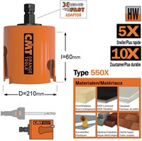 Gatzaag, multi-construct D=210mm