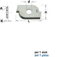HWM Profielmes voor bossingfrees art. 05104