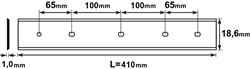 Brück schaafmes HPS 410x18,6x1,0