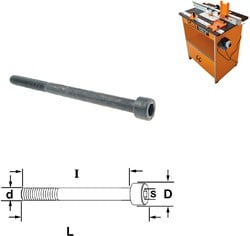 Boulon à tête hexagonale à tête ronde