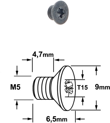 Conische torx bout -2