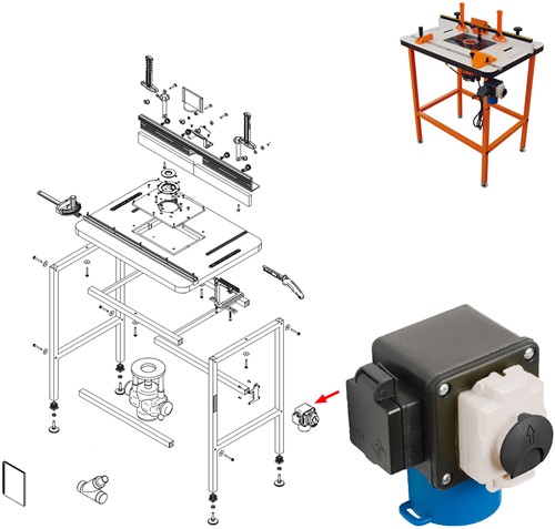 Elektrische veiligheidsschakelaar -2