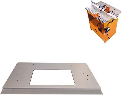 Robuste en massieve werktafel in phenolic