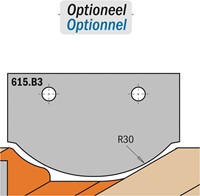 Profielmes voor profielfrees type B3