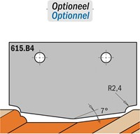 Profielmes voor profielfrees type B4