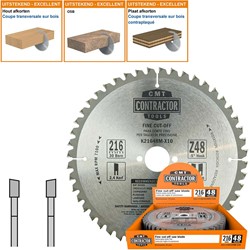 Universeel Contractor zaag met hardmetalen tanden