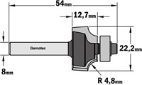 Afrondfrees met lager (contractor), HW-3