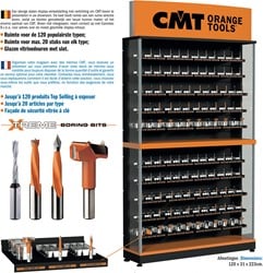 Presentoir fermée de forage (double)