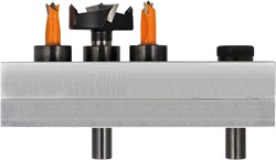 Set complète tête porte-mèche pour le machine CNC  pour Blum Salice Häfele & Hettich + méches